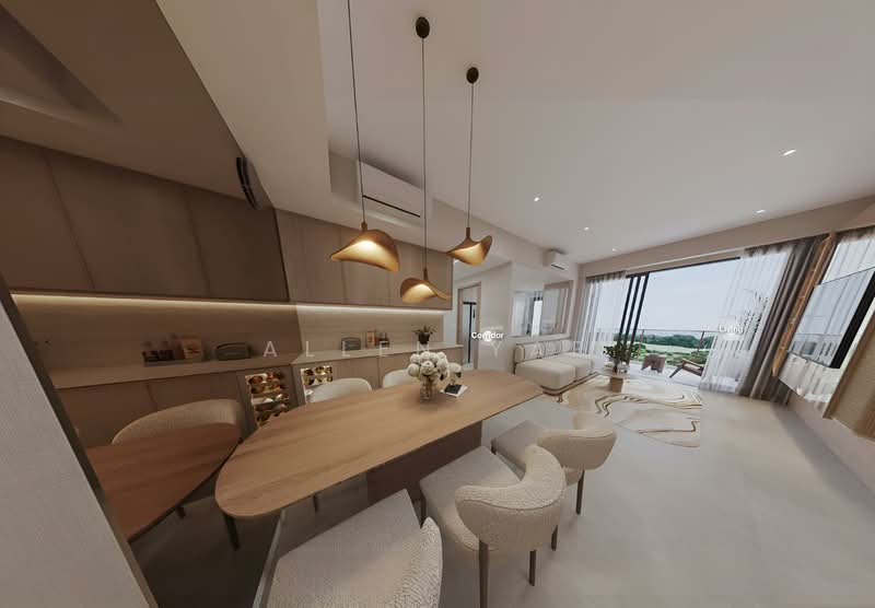 Bagnall Haus Condominium For Sale at S$ 3,829,000 | PropertyGuru Singapore - Living Room