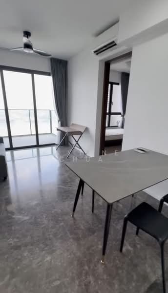 Avenue South Residence, 1 Silat Avenue, 2 Bedrooms, 657 sqft, Condominium For Rent, by Kaylene Chua, 500093947 - Living Room - PropertyGuru.com.sg