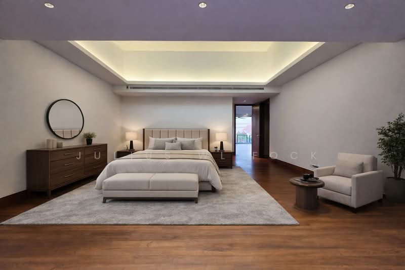 π FINEST Good Class Bungalow GCB off Holland Village, Good Class Bungalow Off Orchard, 6 Bedrooms, 11,900 sqft, Good Class Bungalow For Rent, by Julius WL Fock, 500093967 - Bedroom - PropertyGuru.com.sg