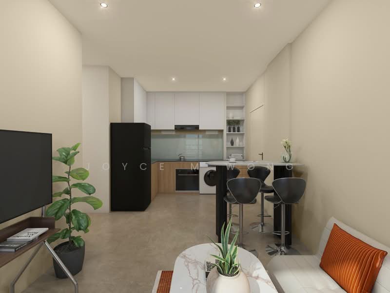 Rezi 24, 39 Lorong 24 Geylang, 2 Bedrooms, 646 sqft, Condominium For Rent, by Joyce M Wong, 500093973 - Kitchen - PropertyGuru.com.sg