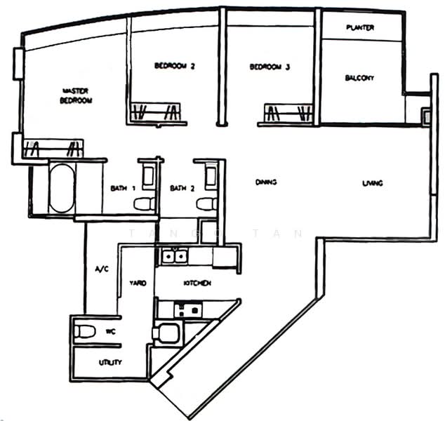 Clover By The Park, 2 Bishan Street 25, 3 Bedrooms, 1,238 sqft, Condominium For Rent, by Tango Tan, 500093983 - PropertyGuru.com.sg