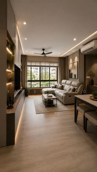 547C Segar Road, 547C Segar Road, 2 Bedrooms, 721 sqft, HDB Flat For Sale, by Xavier Anboo, 500094028 - Living Room - PropertyGuru.com.sg