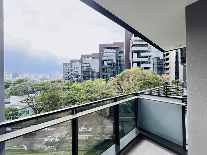 Leedon Green, 38 Leedon Heights, 2 Bedrooms, 710 sqft, Condominium For Rent, by Casey Koo 古家进, 500094084 - Balcony - PropertyGuru.com.sg