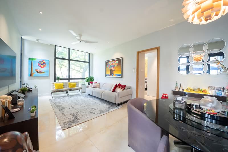 River Place Condominium For Sale at S$ 4,000,000 | PropertyGuru Singapore - Living Room