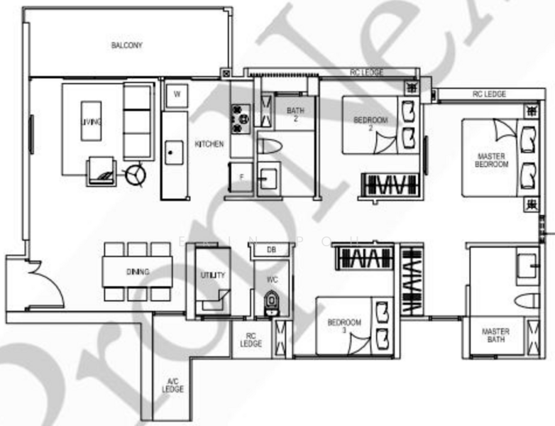 Bellewaters, 13 Anchorvale Crescent, 3 Bedrooms, 1,066 sqft, Executive Condominium For Rent, by Erin Poh, 500094094 - PropertyGuru.com.sg
