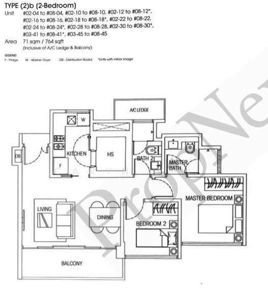 Hedges Park Condominium, 79 Flora Drive, 2 Bedrooms, 764 sqft, Condominium For Rent, by Caryn Chia, 500094096 - PropertyGuru.com.sg