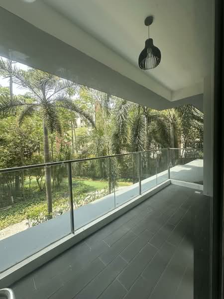 Hedges Park Condominium, 79 Flora Drive, 2 Bedrooms, 764 sqft, Condominium For Rent, by Caryn Chia, 500094096 - Balcony - PropertyGuru.com.sg