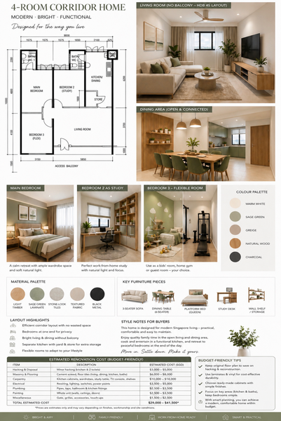 234 Serangoon Avenue 3, 234 Serangoon Avenue 3, 3 Bedrooms, 904 sqft, HDB Flat For Sale, by Lin Sallee 林玥廷, 500094111 - PropertyGuru.com.sg