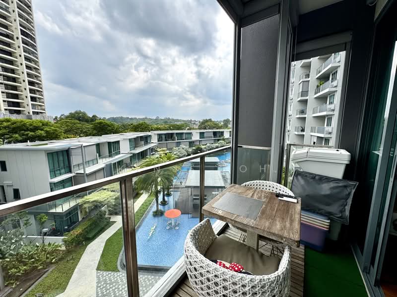 Thomson Three Condominium For Sale at S$ 2,700,000 | PropertyGuru Singapore - Master Bedroom Balcony