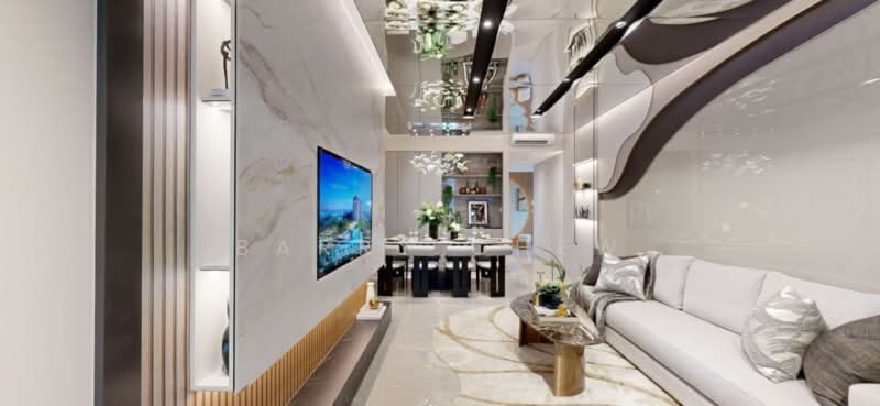 Norwood Grand Condominium For Sale at S$ 1,899,999 | PropertyGuru Singapore - Living Room