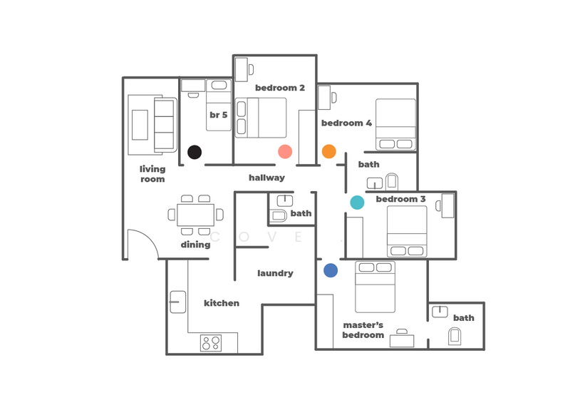 Teresa Ville, 1001 Lower Delta Road, Room Rental, 203 sqft, Condominium For Rent, by Cove, 500094147 - PropertyGuru.com.sg