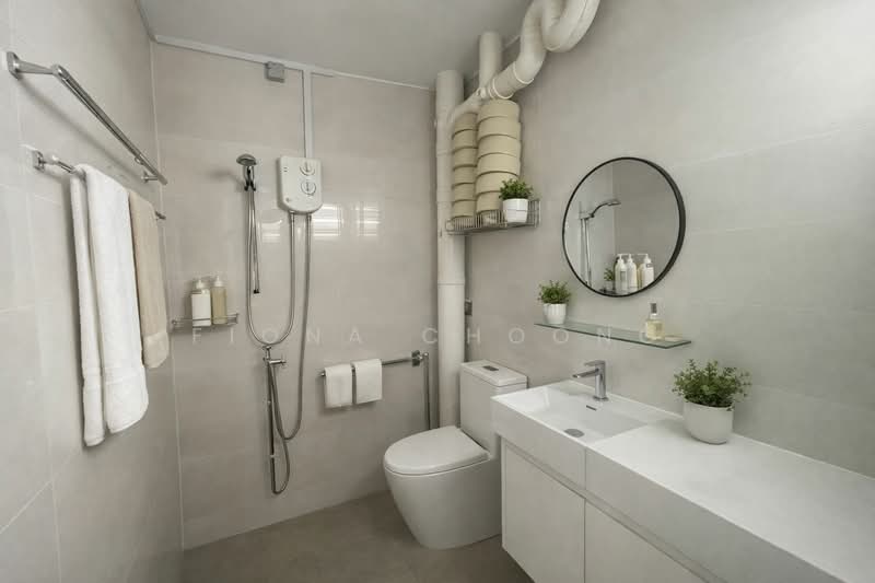 426 Hougang Avenue 6, 426 Hougang Avenue 6, Room Rental, 110 sqft, HDB Flat For Rent, by Fiona Choong, 500094162 - Bathroom - PropertyGuru.com.sg