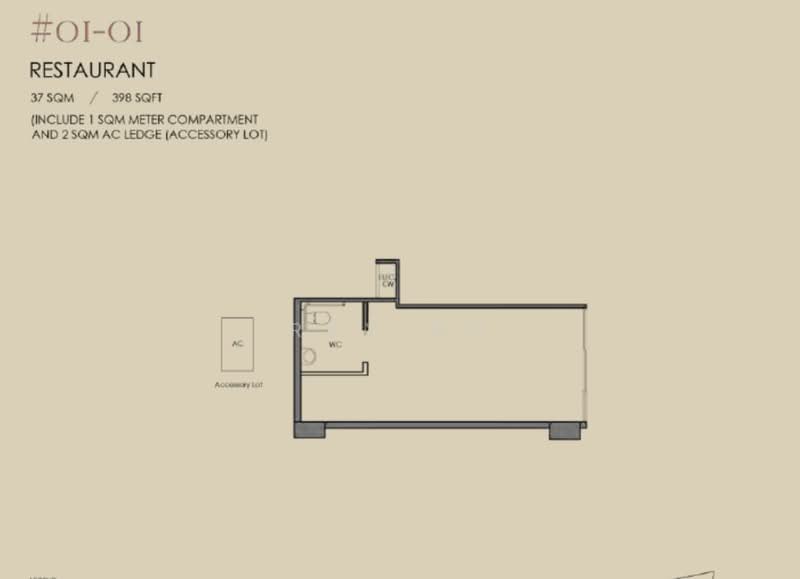 Sky Eden @ Bedok, 1 Bedok Central, 398 sqft, Food & Beverage For Sale, by Ray Ng, 500094210 - CommercialGuru.com.sg
