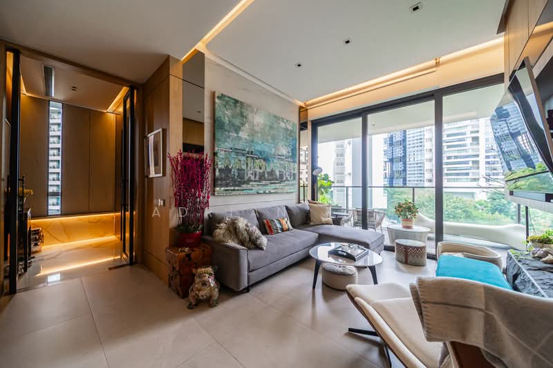 Ardmore 3 Condominium For Sale at S$ 6,900,000 | PropertyGuru Singapore - Living Room