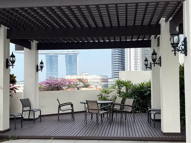 Riverwalk Apartments, 20 Upper Circular Road, 3 Bedrooms, 1,615 sqft, Apartment For Rent, by Jen James (邱瑞蓁), 500094401 - Balcony - PropertyGuru.com.sg
