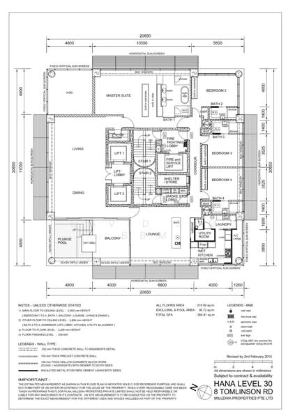 Hana, 8 Tomlinson Road, 4 Bedrooms, 3,531 sqft, Apartment For Rent, by David Sim BBM, 500094420 - PropertyGuru.com.sg