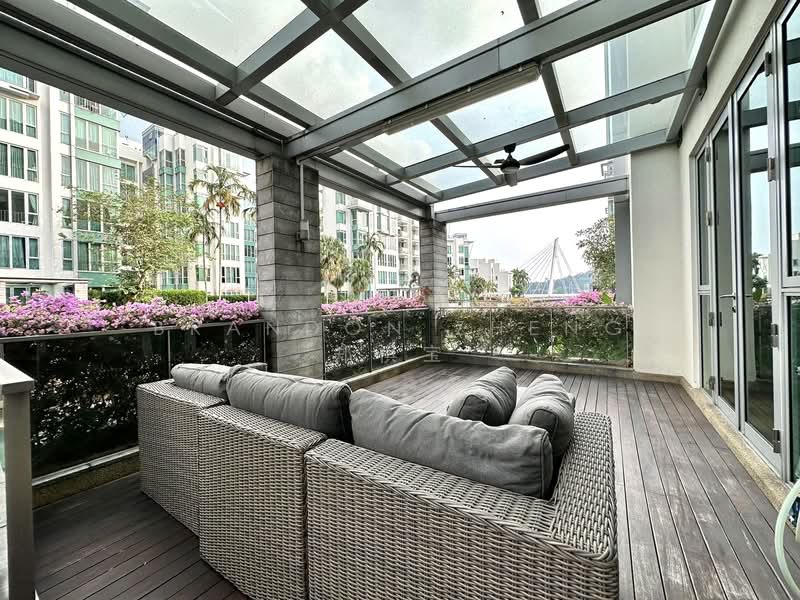 Caribbean at Keppel Bay, 12 Keppel Bay Drive, 3 Bedrooms, 1,464 sqft, Condominium For Rent, by Brandon Zheng 郑祺宝, 500094430 - Balcony - PropertyGuru.com.sg