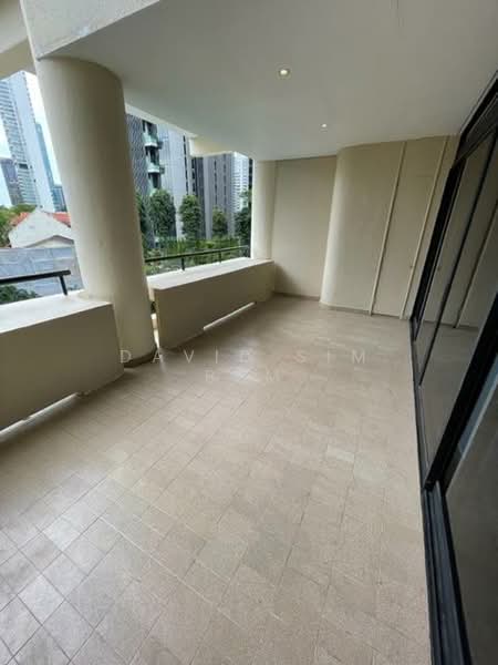 The Colonnade, 82 Grange Road, 3 Bedrooms, 3,993 sqft, Condominium For Rent, by David Sim BBM, 500094454 - Balcony - PropertyGuru.com.sg