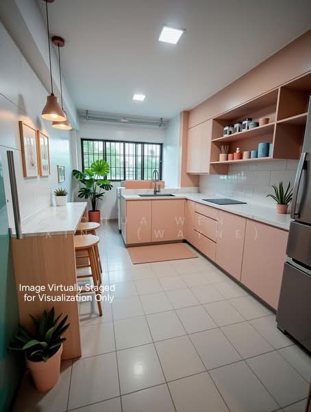301 Hougang Avenue 5, 301 Hougang Avenue 5, 3 Bedrooms, 1,184 sqft, HDB Flat For Sale, by Chua Wen Xing (Wayne), 500094473 - Kitchen - PropertyGuru.com.sg
