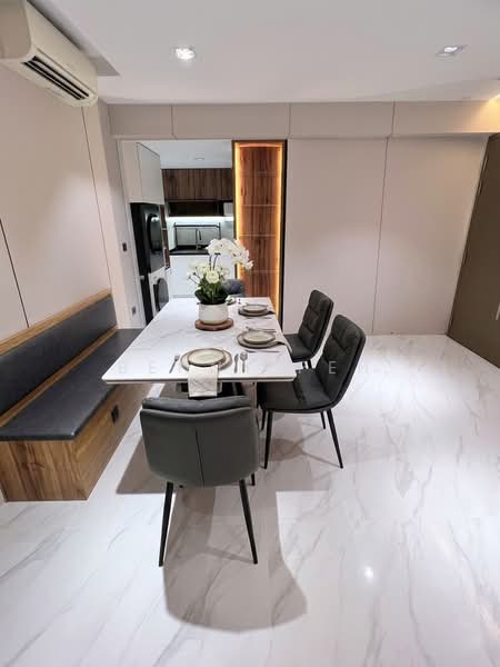 Bellewaters, 11 Anchorvale Crescent, 4 Bedrooms, 1,165 sqft, Executive Condominium For Rent, by Benny Peh, 500094555 - Dining Room - PropertyGuru.com.sg