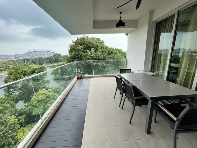 The Riverine By The Park, 398 Kallang Road, 4 Bedrooms, 1,776 sqft, Apartment For Rent, by Quek Ngee Wei, 500094648 - Balcony - PropertyGuru.com.sg