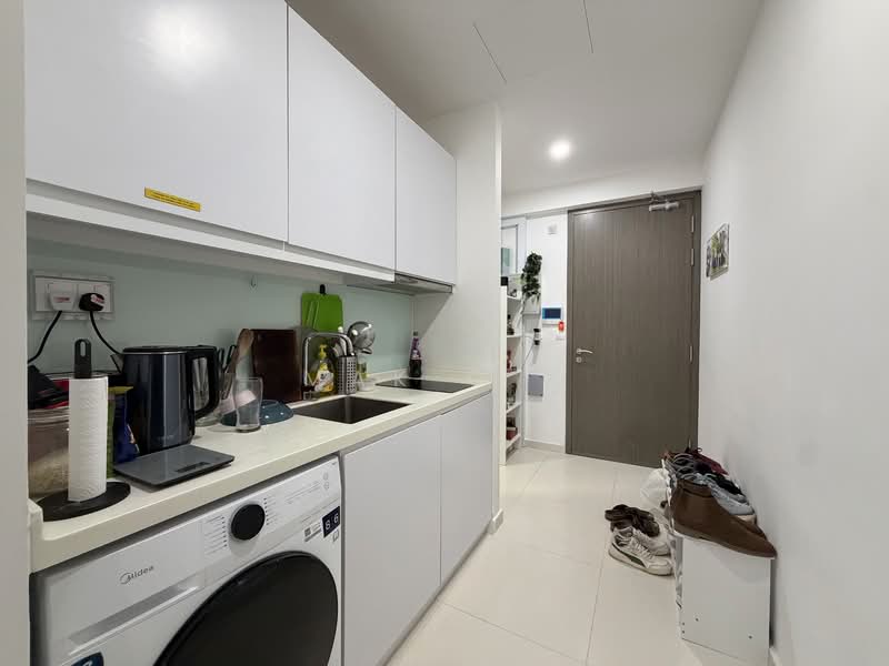 Sycamore Tree, 2 Fowlie Road, 1 Bedroom, 420 sqft, Apartment For Rent, by Mak G Y, 500094735 - Kitchen - PropertyGuru.com.sg
