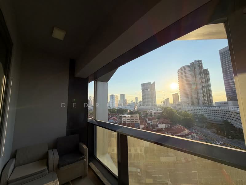 DUO Residences, 1 Fraser Street, 1 Bedroom, 721 sqft, Apartment For Rent, by Cedric Chan, 500094737 - Balcony - PropertyGuru.com.sg