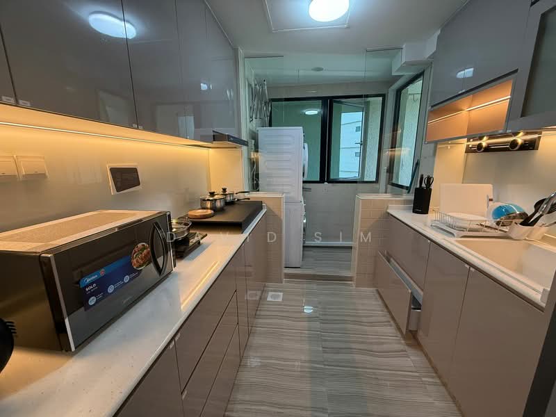 Simei Green Condominium, 9 Simei Street 4, Room Rental, 100 sqft, Condominium For Rent, by David Sim, 500094747 - Kitchen blk3 - PropertyGuru.com.sg