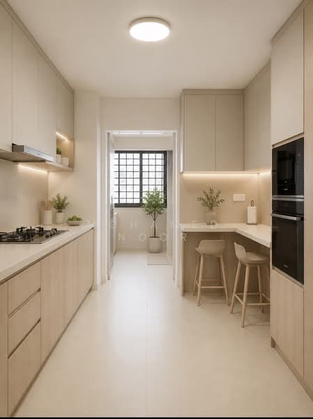 356 Tampines Street 33, 356 Tampines Street 33, 4 Bedrooms, 1,337 sqft, HDB Flat For Sale, by Mohamed Noor, 500094762 - Kitchen - PropertyGuru.com.sg