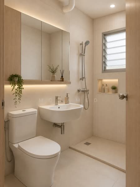 356 Tampines Street 33, 356 Tampines Street 33, 4 Bedrooms, 1,337 sqft, HDB Flat For Sale, by Mohamed Noor, 500094762 - Bathroom - PropertyGuru.com.sg