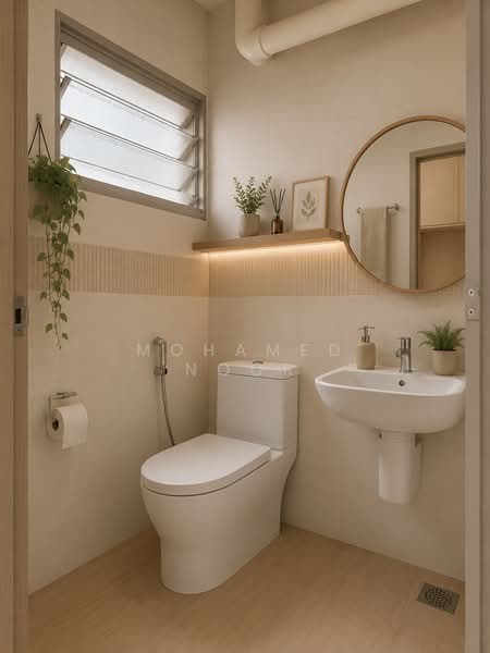 356 Tampines Street 33, 356 Tampines Street 33, 4 Bedrooms, 1,337 sqft, HDB Flat For Sale, by Mohamed Noor, 500094762 - Bathroom - PropertyGuru.com.sg