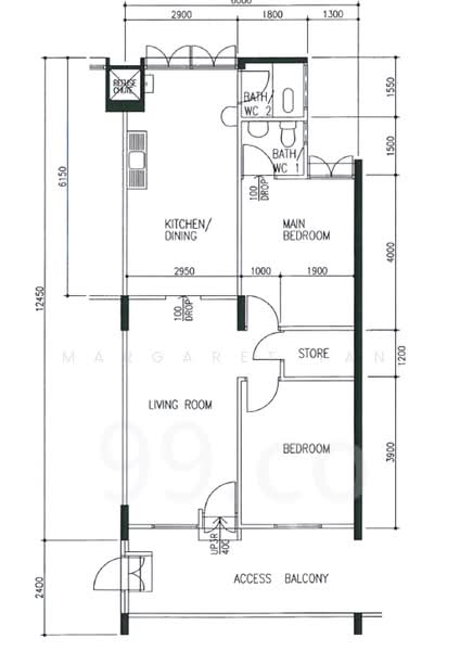 334 Clementi Avenue 2 HDB Flat For Sale at S$ 380,000 | PropertyGuru Singapore