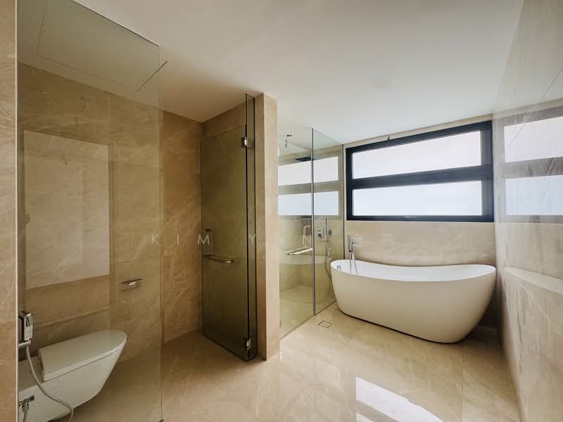 Brand New & Freehold Bungalow with Lift and Pool @ exclusive bungalow zone Bungalow House For Sale at S$ 14,800,000 | PropertyGuru Singapore - Bathroom