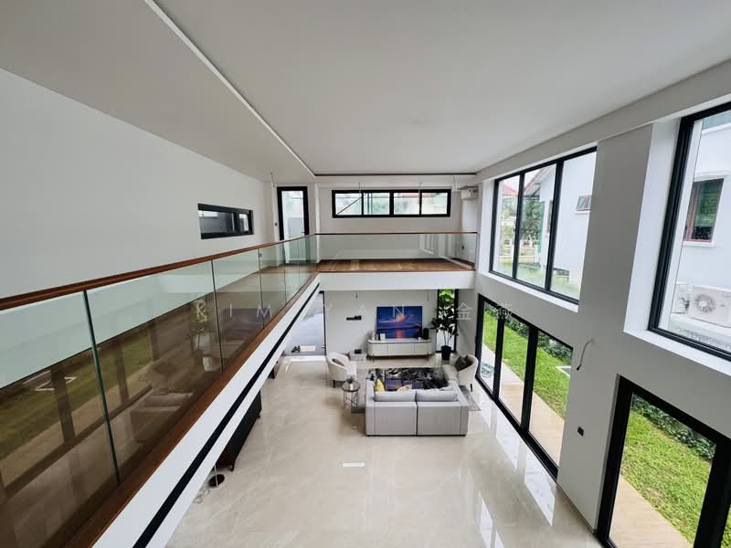 Brand New & Freehold Bungalow with Lift and Pool @ exclusive bungalow zone, Braddell Heights Estate - call 8130 3636 to view, 6 Bedrooms, 9,000 sqft, Bungalow House For Sale, by Kim Yan 金燕, 500094791 - Living Room - PropertyGuru.com.sg