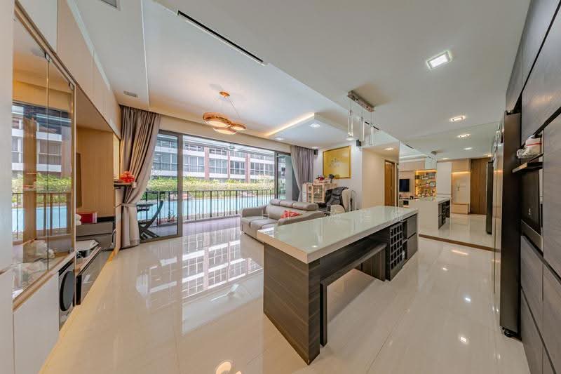 Bellewoods, 100 Woodlands Avenue 5, Admiralty / Woodlands, 4 Bedrooms, 1,249 sqft, Executive Condominium For Sale, by Joy Shi 施谨婉, 500094804 - Living Room - PropertyGuru.com.sg