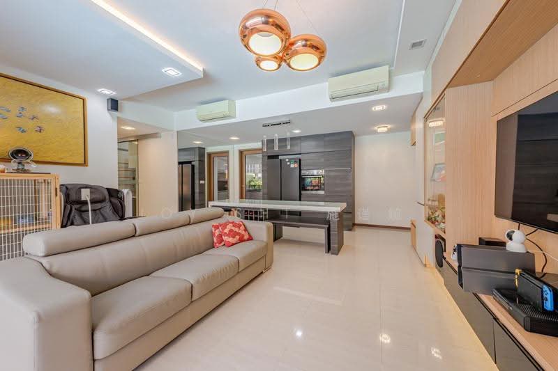 Bellewoods, 100 Woodlands Avenue 5, Admiralty / Woodlands, 4 Bedrooms, 1,249 sqft, Executive Condominium For Sale, by Joy Shi 施谨婉, 500094804 - Living Room - PropertyGuru.com.sg