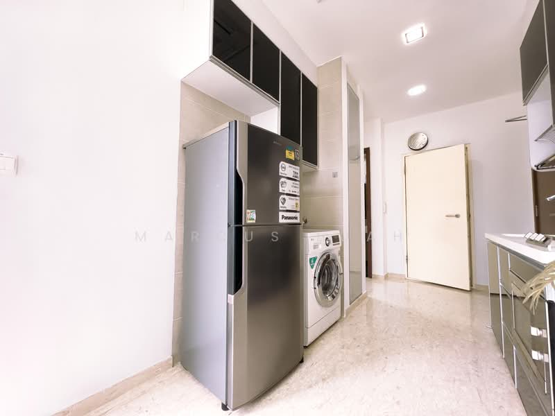 Cardiff Residence, 101 Cardiff Grove, 2 Bedrooms, 517 sqft, Condominium For Rent, by Marcus Luah, 500094849 - Kitchen - PropertyGuru.com.sg