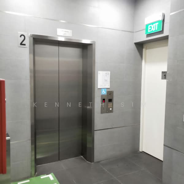 Spazio @ Kovan, 767 Upper Serangoon Road, 495 sqft, Food & Beverage For Sale, by KENNETH SIM, 500094939 - Corridor lift lobby - CommercialGuru.com.sg