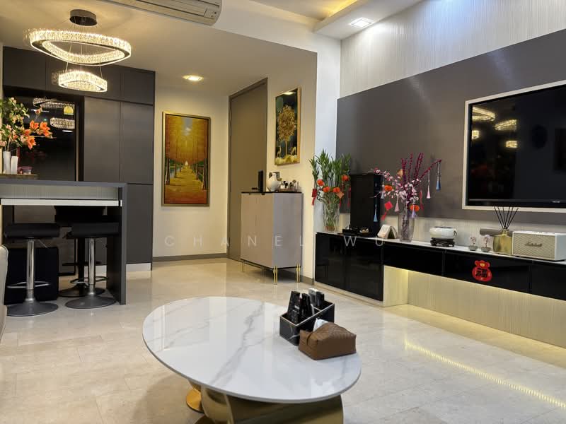 Riversails, 4 Upper Serangoon Crescent, 2 Bedrooms, 915 sqft, Condominium For Sale, by Chanel Wu, 500094949 - Living Room - PropertyGuru.com.sg