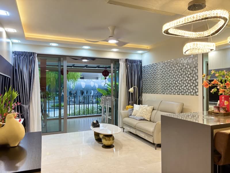Riversails, 4 Upper Serangoon Crescent, 2 Bedrooms, 915 sqft, Condominium For Sale, by Chanel Wu, 500094949 - Living Room - PropertyGuru.com.sg