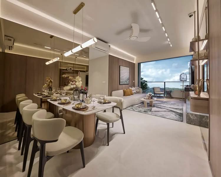 Tengah Garden Residences, Tengah Garden Avenue, 3 Bedrooms, 1,076 sqft, Condominium For Sale, by Ang Lay See, 500094979 - Dining Room - PropertyGuru.com.sg
