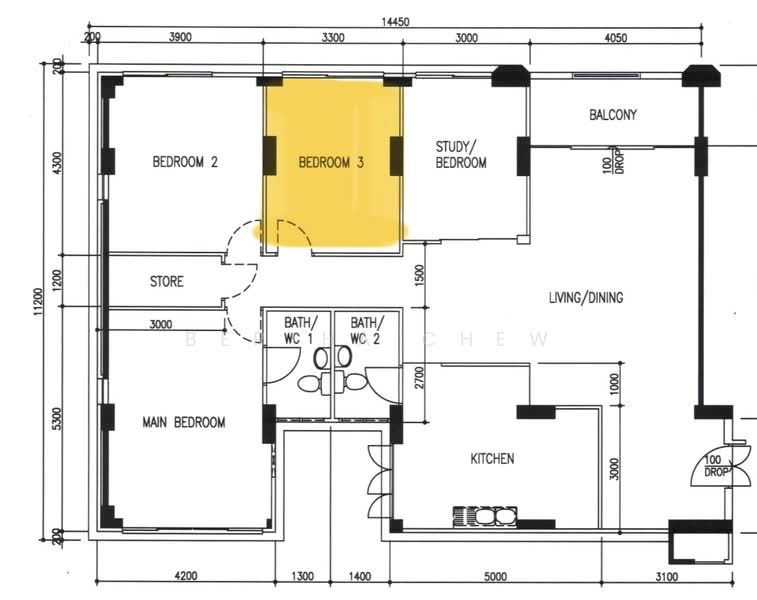 638 Bedok Reservoir Road, 638 Bedok Reservoir Road, Room Rental, 100 sqft, HDB Flat For Rent, by Bertha Chew, 500095019 - PropertyGuru.com.sg