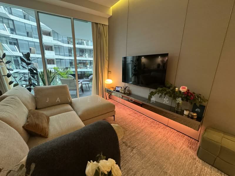 Corals at Keppel Bay, 13 Keppel Bay Drive, 1 Bedroom, 689 sqft, Condominium For Rent, by Javier Ng 黄允健, 500095029 - Living Room - PropertyGuru.com.sg