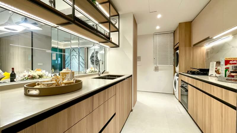 Tengah Garden Residences, Tengah Garden Avenue, 4 Bedrooms, 1,249 sqft, Condominium For Sale, by Aina Lie 李艾娜, 500095063 - Kitchen - PropertyGuru.com.sg