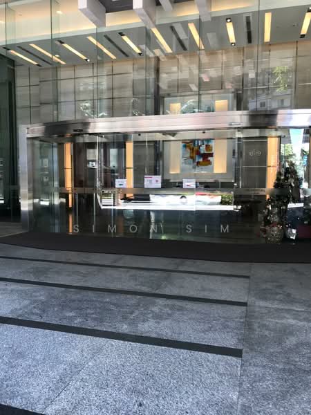 Rare Grade A Strata Office Nearby Raffles Place MRT, 8 Marina View, Level 43-01, 5,952 sqft, Office For Sale, by Simon Sim, 500095086 - Entrance - CommercialGuru.com.sg