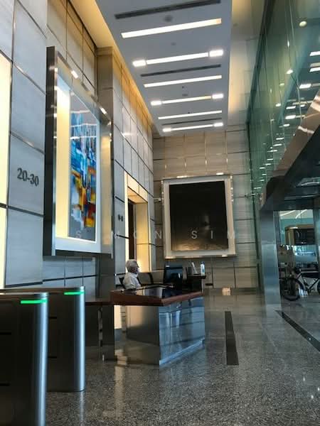 Rare Grade A Strata Office Nearby Raffles Place MRT, 8 Marina View, Level 43-01, 5,952 sqft, Office For Sale, by Simon Sim, 500095086 - Lobby - CommercialGuru.com.sg