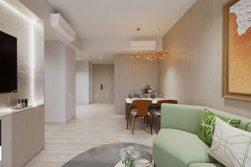 Arina East Residences Condominium For Sale at S$ 2,348,000 | PropertyGuru Singapore - Living Room