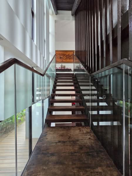 Seletar Hills Estate Detached House For Sale at S$ 9,800,000 | PropertyGuru Singapore - Staircase