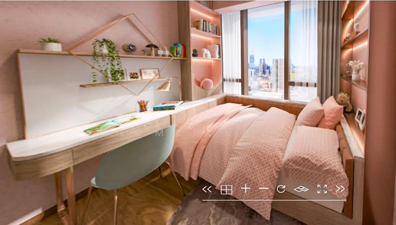 5-Bed Attractive $Psf Luxury Residence, Integrated Living @ Canninghill Piers康宁河湾 Condominium For Sale at S$ 8,648,000 | PropertyGuru Singapore - Bedroom