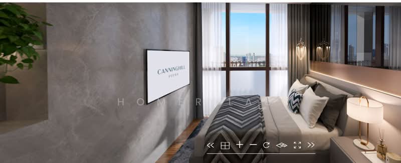 5-Bed Attractive $Psf Luxury Residence, Integrated Living @ Canninghill Piers康宁河湾 Condominium For Sale at S$ 8,648,000 | PropertyGuru Singapore - Bedroom